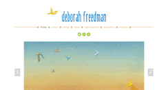Desktop Screenshot of deborahfreedman.net